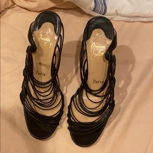 LOUBOUTIN strappy sandal!
